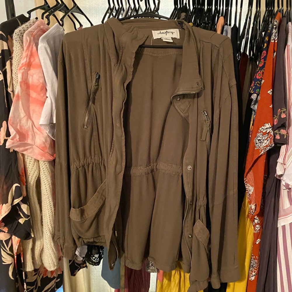 Olive green Daytrip jacket